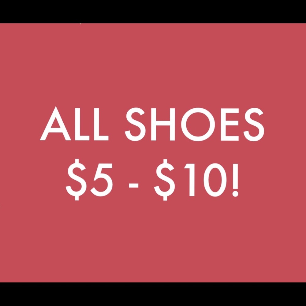 SHOE SALE!